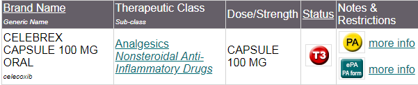 Prior authorization example